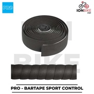 Bartape PRO Sport Control Black Tebal Empuk Bar Tape EVA Silicone Pembungkus Stang Handlebar Pelapis