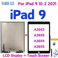 10.2 " For ipad 9 10.2 2021 9th Gen LCD Touch Screen Display Digitizing Assembly For Ipad 9 A2602 A2
