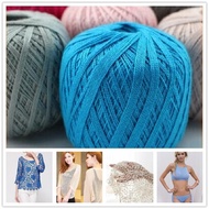 50g/ball Lace Crochet Thread Lace Yarn Hand Knitting(#13-#24)