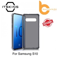 ITSkins Spectrum Case For Samsung S10 - Black/Clear