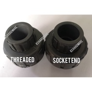 SOCKET END / THREADED PVC UNION COUPLING PVC FITTING UNION