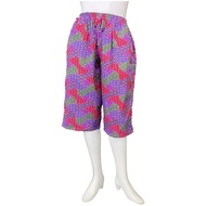 กางเกงลายไทย กางเกงคนแก่ทรงธรรมดา ผ้าถุงเอมจิตต์ ผ้าอย่างดี  สีตามรูป