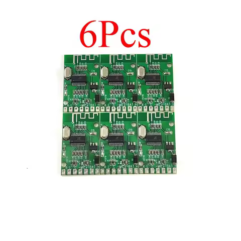 Biurlink 6Pcs DIY Car Stereo CD Changer Bluetooth Board 5.0 AUX Microphone Adapter Bluetooth Module 