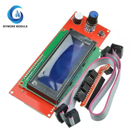 2004 LCD Display 3D Printer Reprap Smart Adapter Controller Module RAMPS 1.4 Mega2560 Screen Control