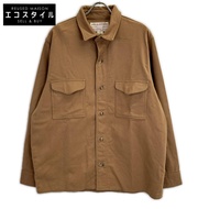 เสื้อเชิ้ตแจ็กเก็ตผ้าขนสัตว์สีเบจ Filson STYLE90 ไซส์ 44 [มือสอง]
