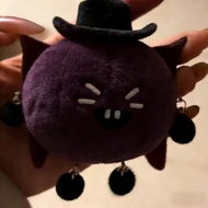 Plush Black Handsome Doll Pendant Finished Product Black Handsome Pendant Bag Hanging Hand-Made Crea