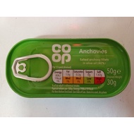 CO OP Anchovy Fillets In Olive Oil