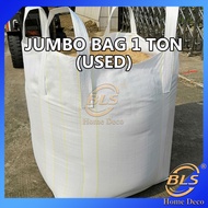 Used Jumbo Bag 1 Ton Heavy Duty Bulk Bag Reusable Woven Polypropylene Bags