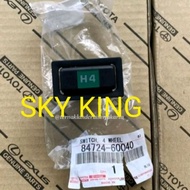 TOMBOL SWIT SWITH SWITCH SAKRAL SACKLAR PRESS BUTTON H4 H 4 FOUR WHEEL DRIVE 4WD 4 WD TOYOTA LAND CR
