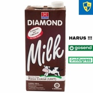 TM17 susu diamond uht milk full am 1 liter susu segar susu sapi