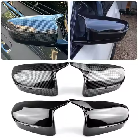 1pair For BMW 4 5 7 8-Series G20 G21 G28 G11 G12 G14 G15 G16 G30 G31 G38 G22 Car Rearview Mirror Cap