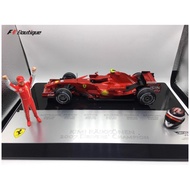 1: 18 Hot Wheels F1 Ferrari Fleet 2007 Laconing F2007 Brazil Station W Car Model