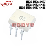 10pcs 4N38 4N37 4N36 4N35 4N33 4N32 4N27 4N28 4N25 4N26 DIP-6 IC Optocoupler Brand New