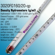 Dendisty Hydrometer 1,800 ALLA FRANCE cat. 3020FG160/20-qp