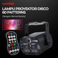 Laser Projector LED Disco Lights DJ Party Lights 60 Patterns - M-RGB-61 - Black