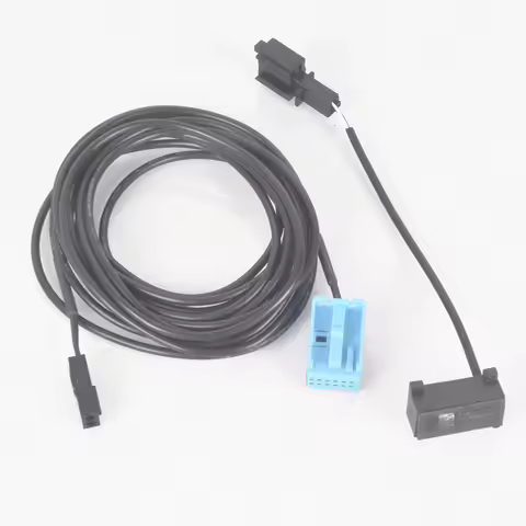 Car CD Changer Microphone Micro Phone Bluetooth Cable Adapter For BMW E90 E91 E92 E93