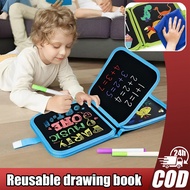 Kids Reusable Graffiti Book Portable Drawing book Erasable Drawing Book for Kids Watercolor Chalk Dr