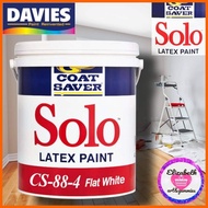 COAT SAVER SOLO Flat Latex White (4liters)