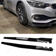 Side Skirts Extension Rocker Panels Lip Splitters For BMW F30 F31 F32 F33 F36 F80 F81 F82 F83 3/4 S