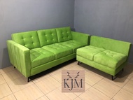 Sofa minimalis L putus KJM Enigma/ sofa retro