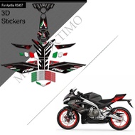 For Aprilia RS457 Motorcycle Fuel Tank Sticker Moto Decals Wheels Stickers  ApriliaRS457 RS 457 2024