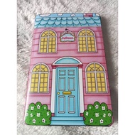QUITE BOOK /DIY PAPER DOLL HOUSE CUTE PINK/PRINCES/QUIET BOOK/MAINAN EDUKASI ANAK