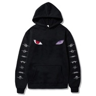 Naruto Sasuke Eyes Hoodie Men Hot Anime Printed Sweatshirts Cotton Casual Hoodies Tops Hip Hop Streetwear Pullover