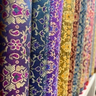MESIN Songket Fabric / Meter Songket / Machine Songket / Woven Songket / Semi Pelembang Songket Song