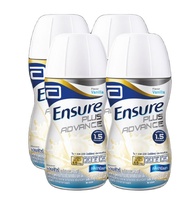 Ensure Plus Advance Vanilla เอนชัวร์ พลัส แอดวานซ์ วานิลลา (ชนิดน้ำ) 220มล. (4ขวด)