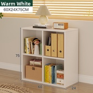 Bedside Divider Storage Cabinet White