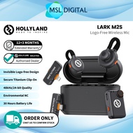 Hollyland LARK M2S Combo 2-Person Wireless Microphone System for Cameras & Mobile (2.4 GHz)