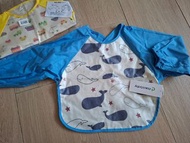 兒童長袖防水圍兜