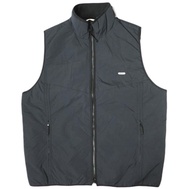 FARAH 24AW 尼龍拉鍊背心 (FR0403-M1009) L 黑色 (原價：¥35,200) 附襯墊上衣 [近全新] [二手] [FARAH]