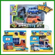 KOREA 🇰🇷 Tayo the little Bus New Toy / Rescue Tayo Smart Car Set (LED) / Mini Tayo Bus Set