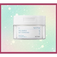 [SCINIC] The Simple Cica Toner Pad 60 Pads — Soothing & Hydrating Toner Pads