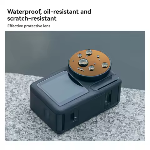 ABKI-Sunnylife Lens Filter For DJI OSMO Action 5 Pro/4/3 Adjustable ND/PL Light Reducing Polarising 