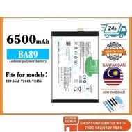 BSS Vv Y39 5G / V2443 / V2436C Battery Bateri Replacement 6500 mAh BA89