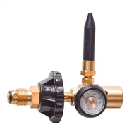 Brass helium latex balloon regulator, dispenser kit, helium BALLOON GAS REGULATOR / HELIUM GAS REGUL