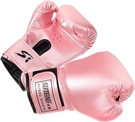 SUPVOX Kids Boxing Gloves: Toddler Boxing Gloves for Kids Training - Punching Bag Training Sparring Gloves Suitable for Boys and Girls Boxing Beginners（Pink)