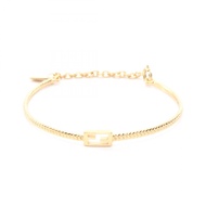 【二手】FENDI ) 鍍金 (GP) 法棍手鍊，女士手鍊，二手