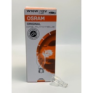 Osram 921 T15 12V 16W Halogen Light Car W16W Bulb - Made In Slovakia, 1 piece, New