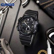 Casio Blackout Sport Watch For Men Women Outdoor Adventure Stopwatch Alarm Daily Wear AAEQ-110W-1B