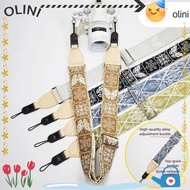 OLINI Camera Shoulder Strap, Top-grain Genuine Leather Adjustable Micro Single Strap, Quick Release 