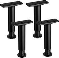 Cabilock Bed Frames 4pcs Bed Support Frame Bed Frame Center Support Bed Support Replacement Bed Frame Center Leg King Size Bedframes Bed Frame Support Legs Furniture Replacement Feet