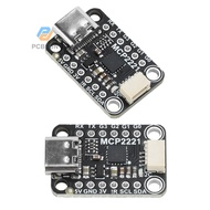Pcbfun Mcp2221A Usb To Gpio Adc/I2C Adapter Module Type-C