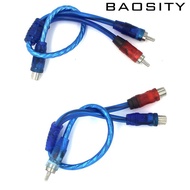 [Baosity] RCA Audio Cable RCA Splitter RCA Splitter Cable Adapter for Subwoofer Stereo