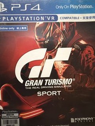 PS4 Gran Turismo Sport VR 賽車遊戲