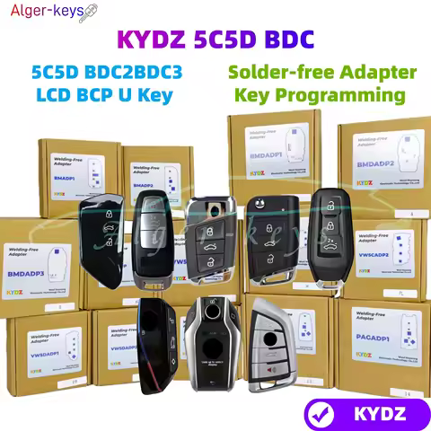 Alger-keys KYDZ MQB 5C 5D MQB49 Reading adapter BDC G Key BCP U Key LCD Key use KYDZ CUBE KYDZ Stone