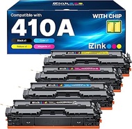 E-Z Ink Compatible 410A Toner Cartridge Replacement for HP 410A 410X 410 CF410A CF411A CF412A CF413A