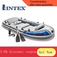 ML.SG Spot AuthenticINTEX68325 Drifter Thickened Five People Inflatable Boat5Person Fishing Boat Kayak Oak Widened Kayak
